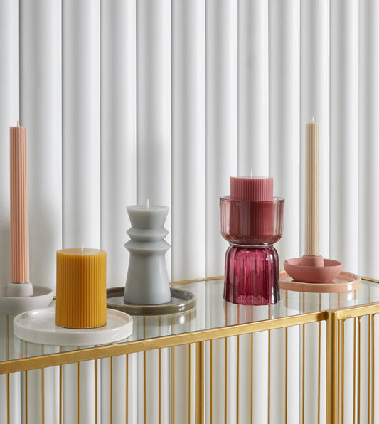 Palais Candle Holder | Pink