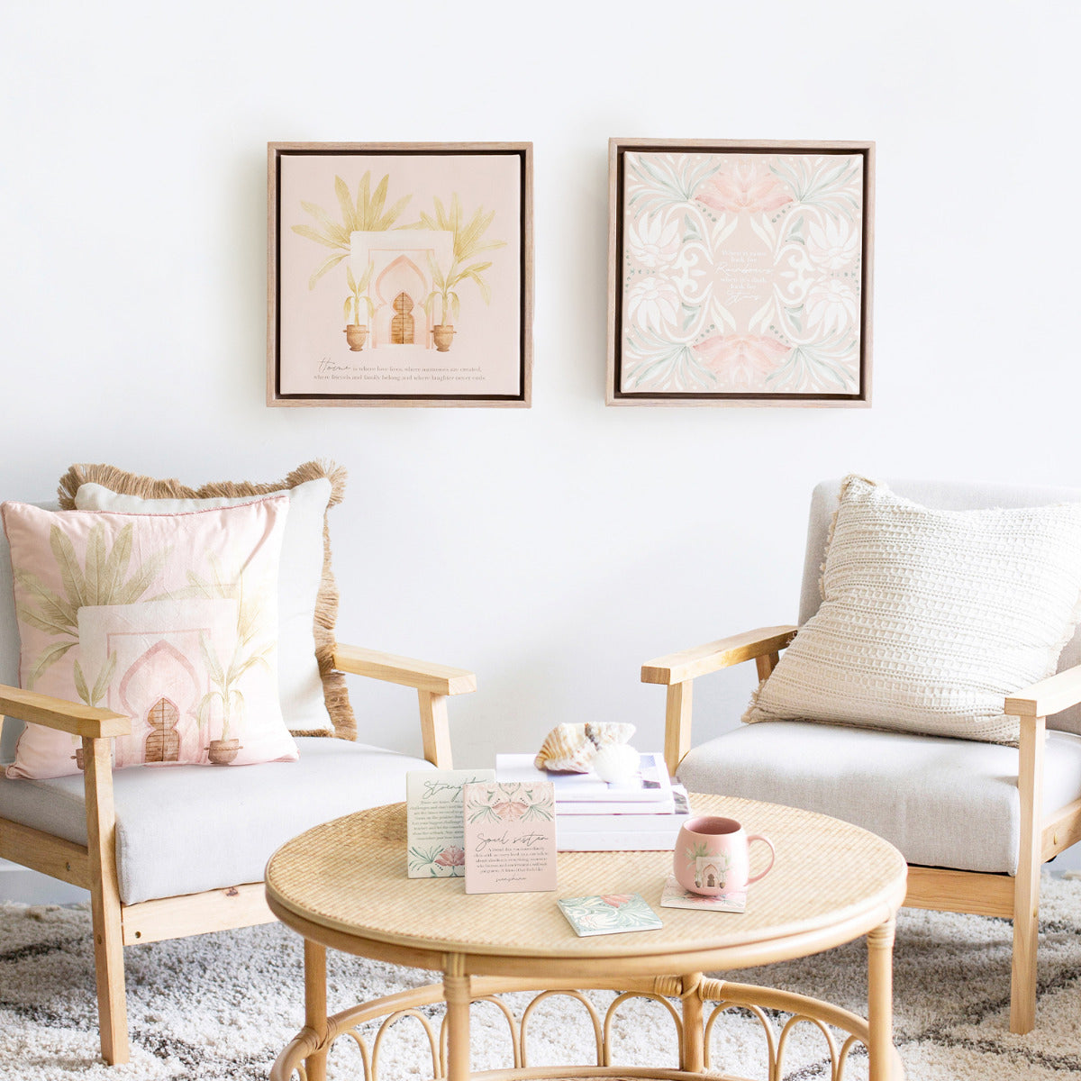 Framed Canvas | Modern Oasis