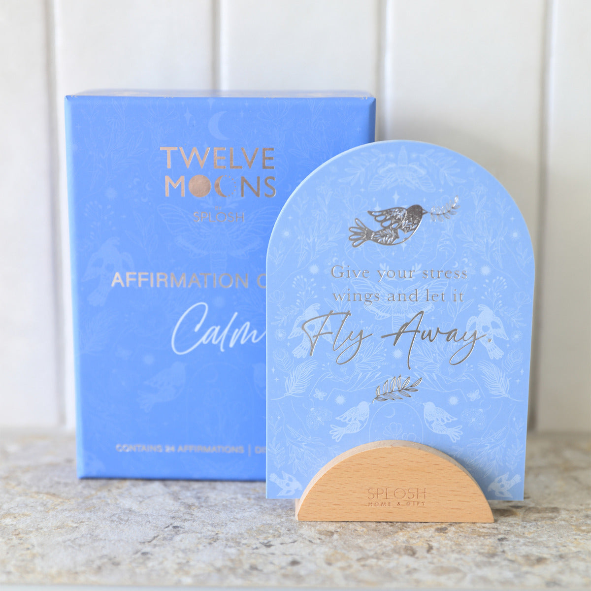 Twelve Moons Positive Affirmation Cards | Calm