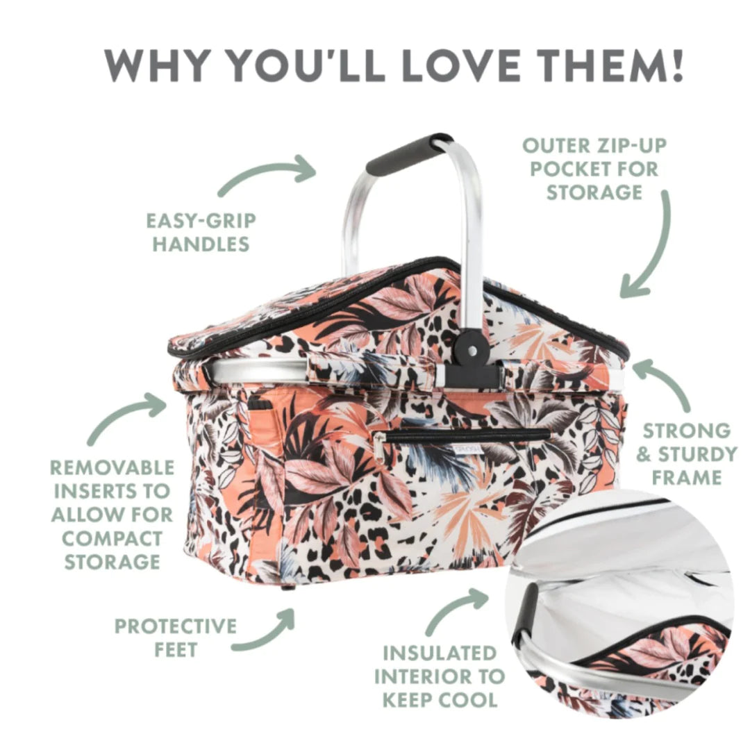 Picnic Basket | Leopard