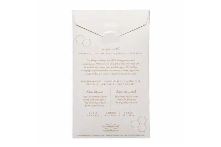 Beeswax Wrap Set of 3 | GEO