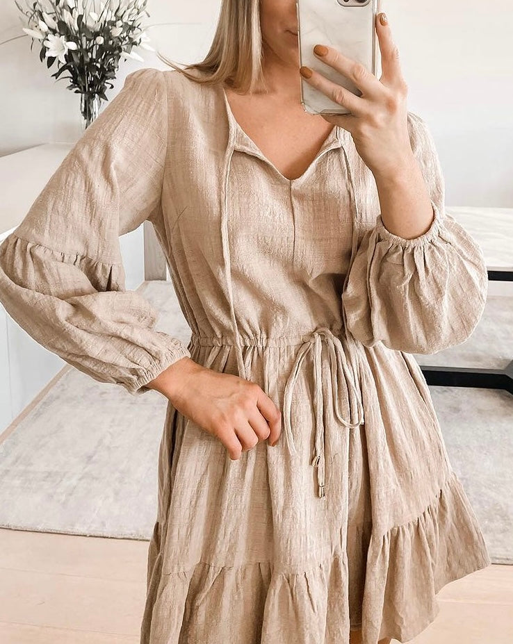 Ebby & I | Stella Dress in Oat