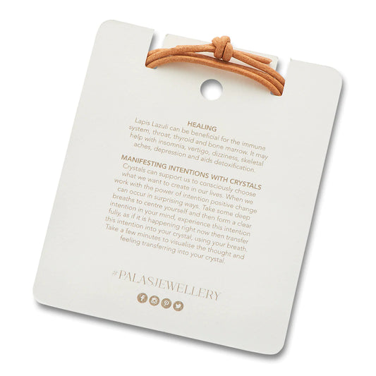 Palas Protection Gem Wrap | Lapis Lazuli/Creativity