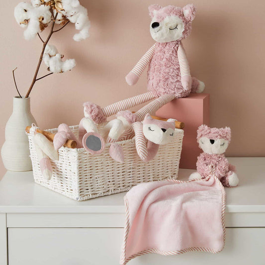 Fiona the Fox Comforter | Blush
