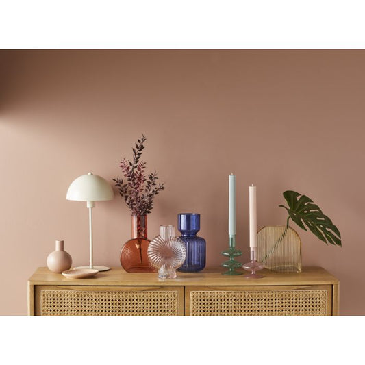 Izo Candle Holder | Green/Brown/Pink
