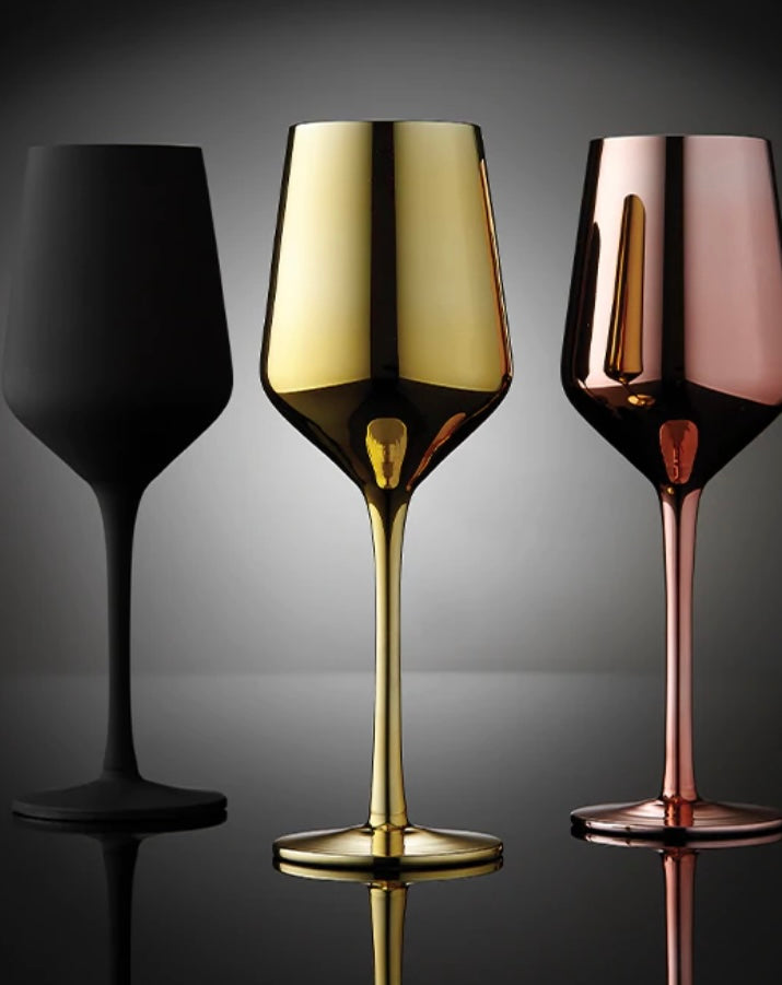 TEMPO | Aurora Wine Glass | Set of 2 GOLD