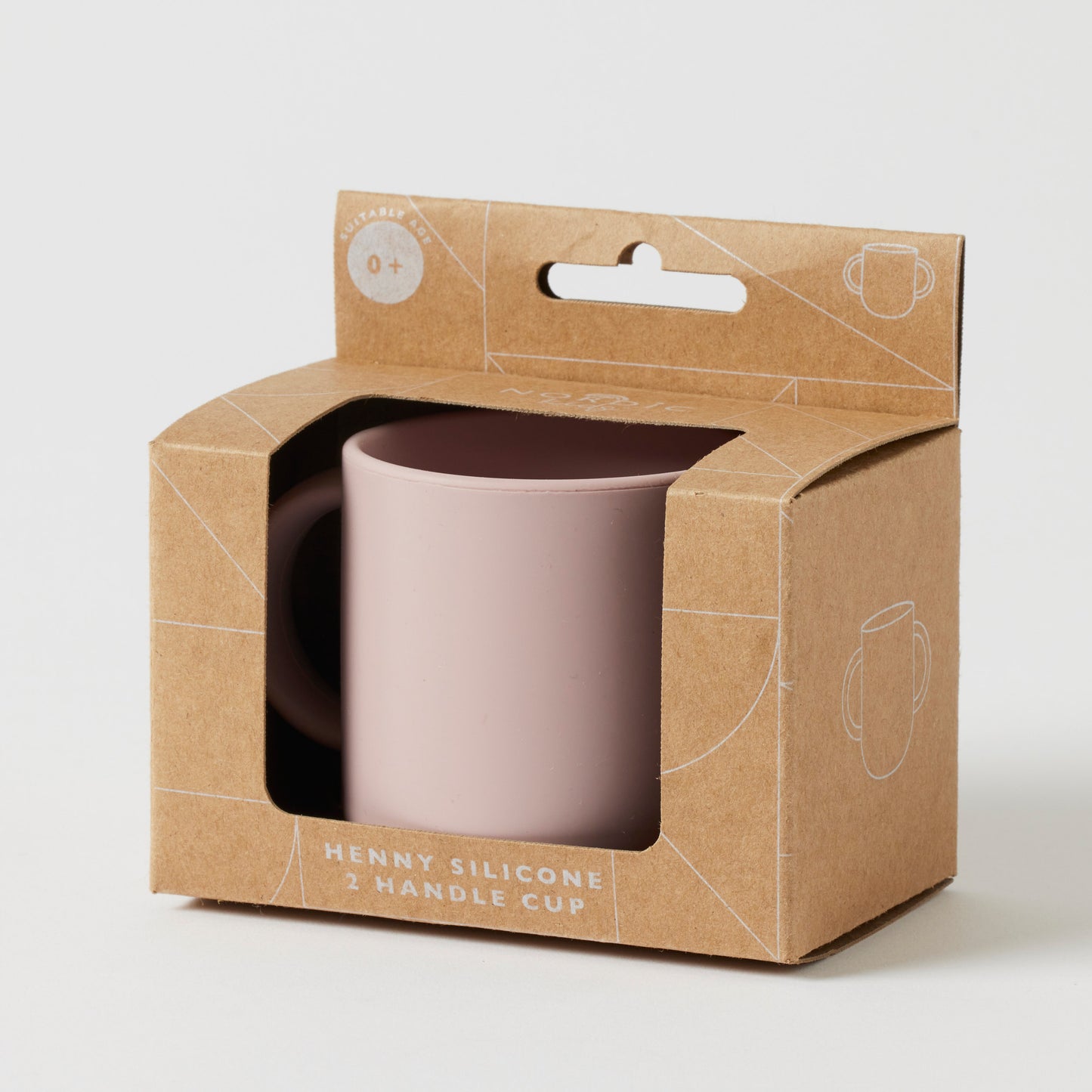 Henny Silicone 2 Handle Cup | Musk