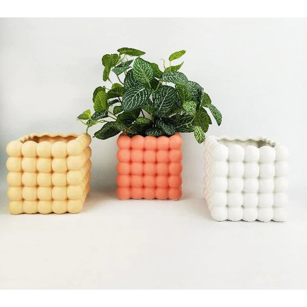 Addie Bubble Planter | Assorted Colours