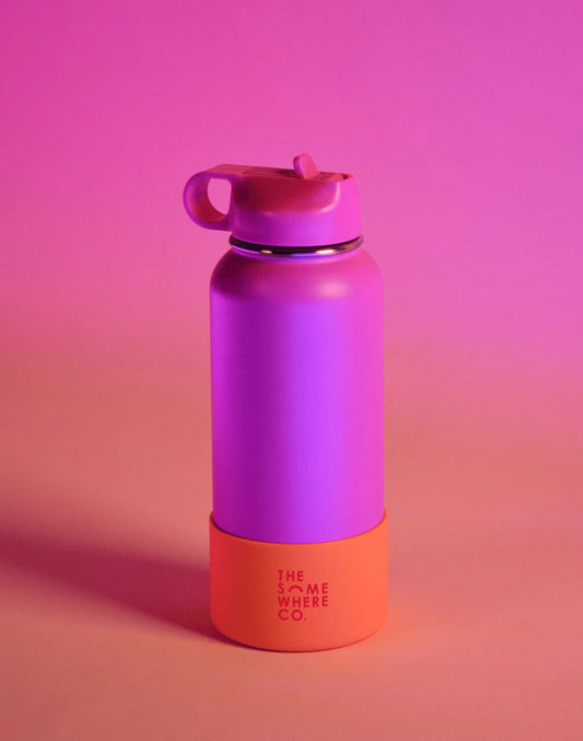 1Ltr Water Bottle | Bublegum