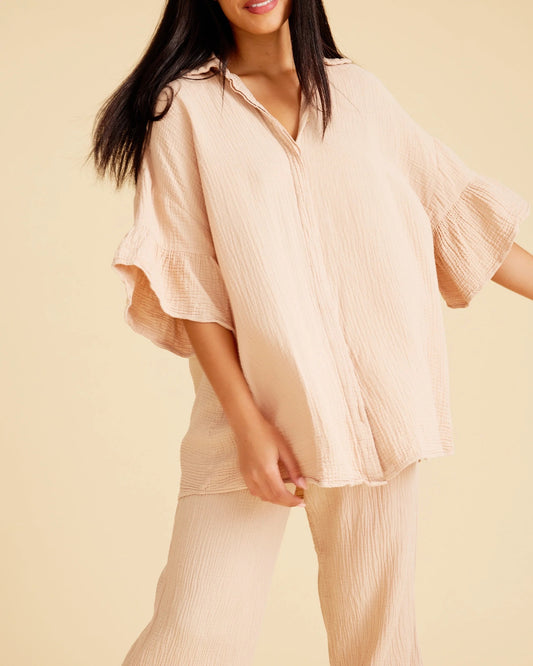 Ebby & I | Emilia Cheesecloth Shirt