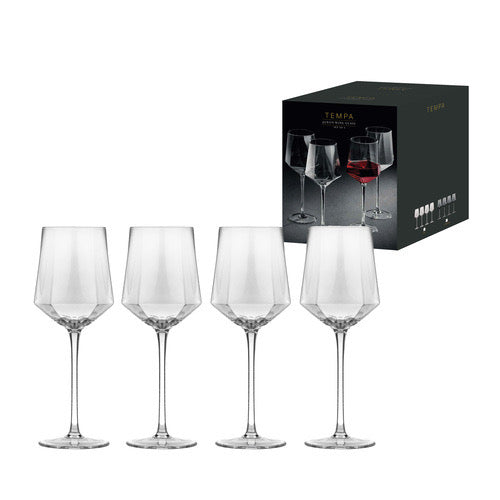TEMPA | Jason Clear 4pk Wine Glasses