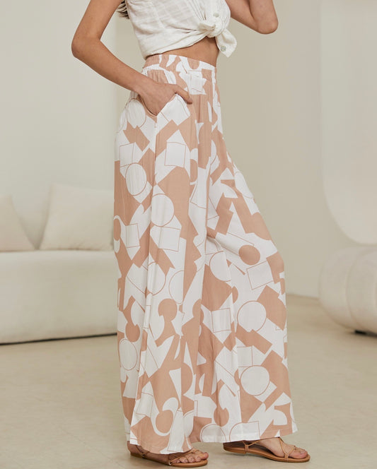 Luna Print Pants