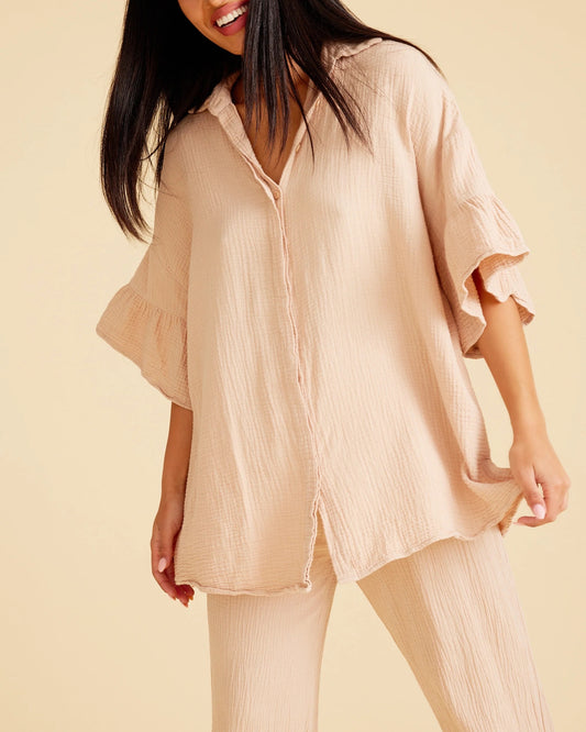 Ebby & I | Emilia Cheesecloth Shirt