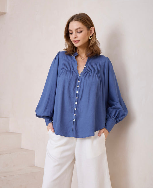 Elizabeth Shirt | Blue
