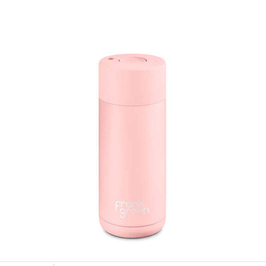 Frank Green Reusable Ceramic Cup | 475ml Blushed