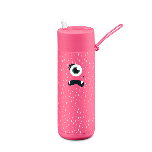 Frank Green Reausable Bottle 595ml | Piper Neon Pink (flip Lid)