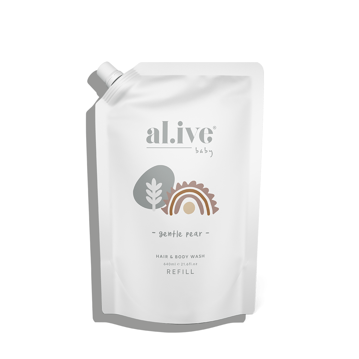 al.ive body | Baby Wash Refill - Gentle Pear 640ml