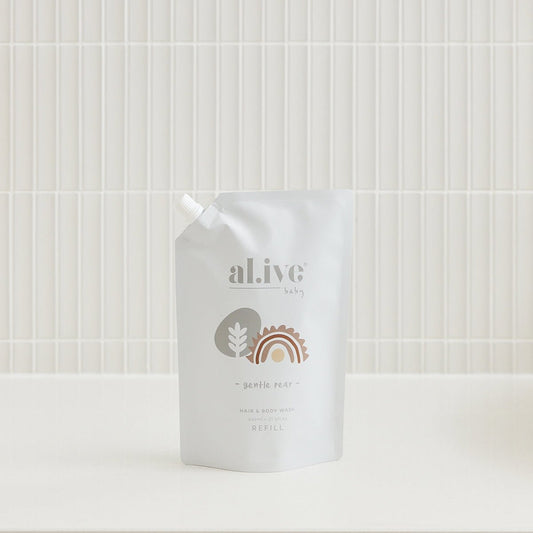 al.ive body | Baby Wash Refill - Gentle Pear 640ml