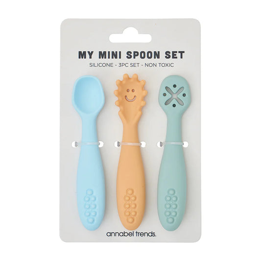 Silicone Cutlery Set (3pce) | Seaside
