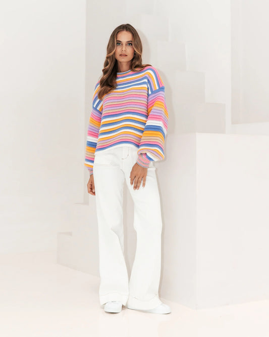 Charlotte Stripe Knit | Multi
