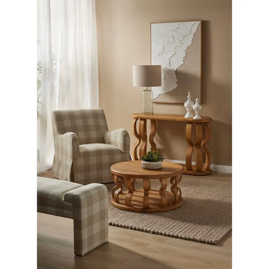 Ava Hand Painted Abstract Canvas | 80 x 118cm