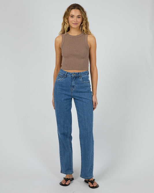 Pia Tank | Brown
