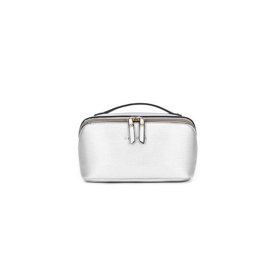 Coco Makeup Bag | Silver