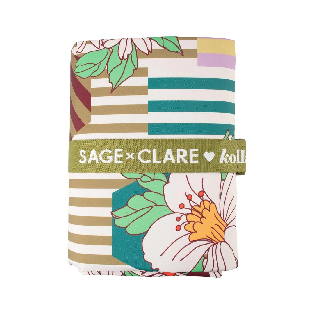 Holiday Medium Picnic Mat | Sage x Clare Portofino