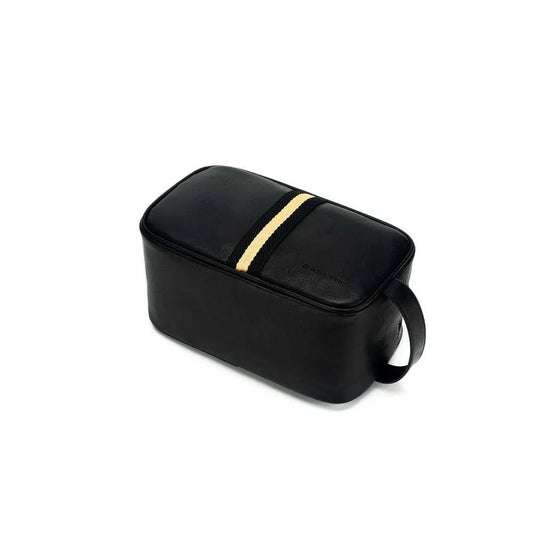 Hugo Wash Bag | Black & Cream