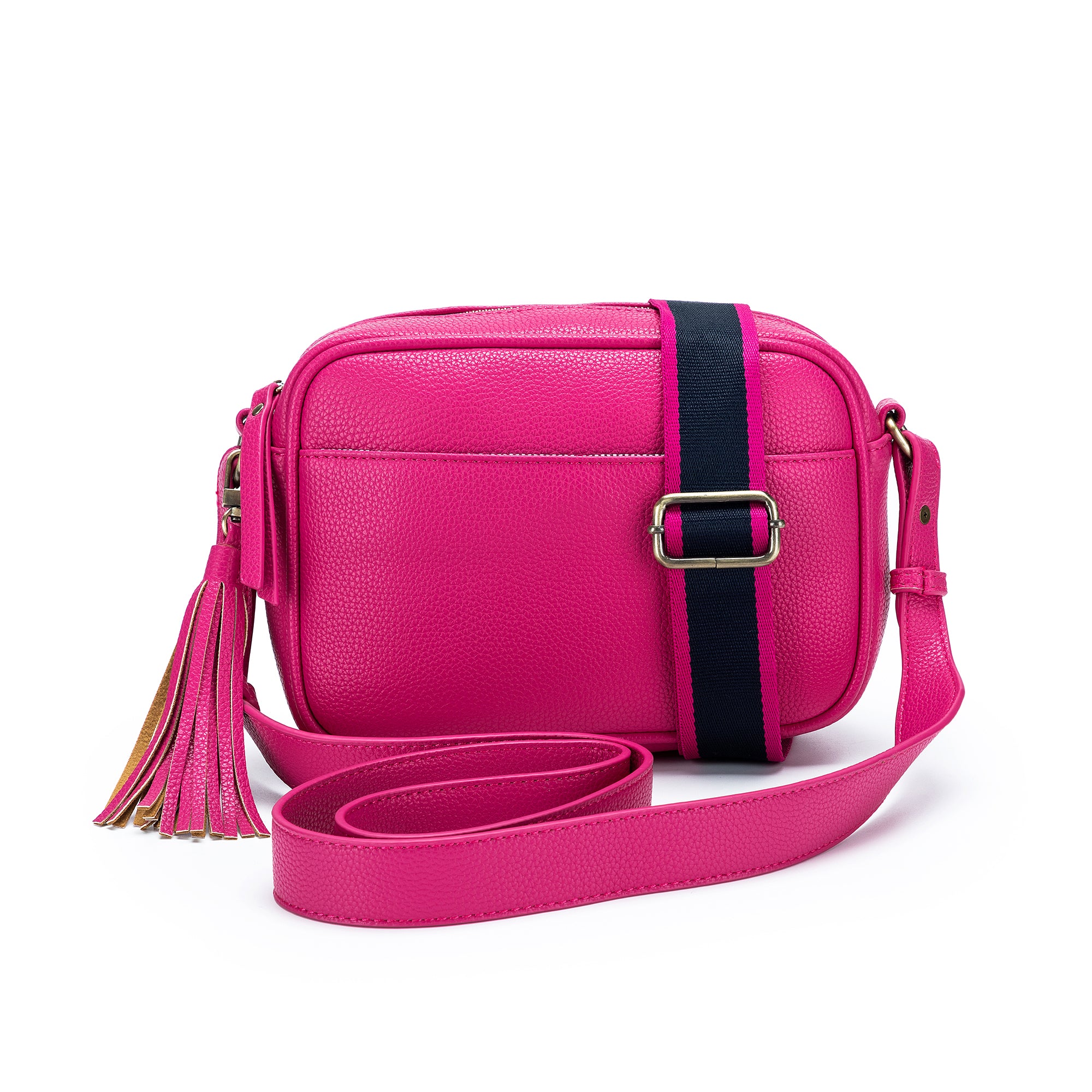 Raven Crossbody Bag Fuchsia lil'birdie boutique
