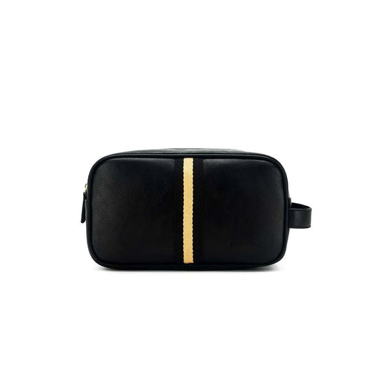 Hugo Wash Bag | Black & Cream