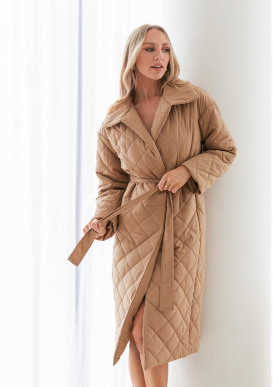 Ebby & I | Quilted Coat