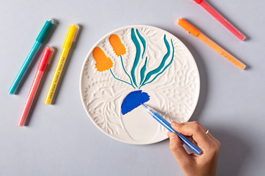 Colour Your Own Plate