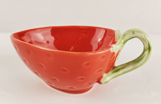 Strawberry Dish Red 17cm