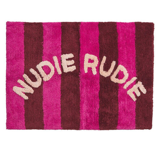 Zelia Nudie Rudie Bath Mat | Bougainvillea