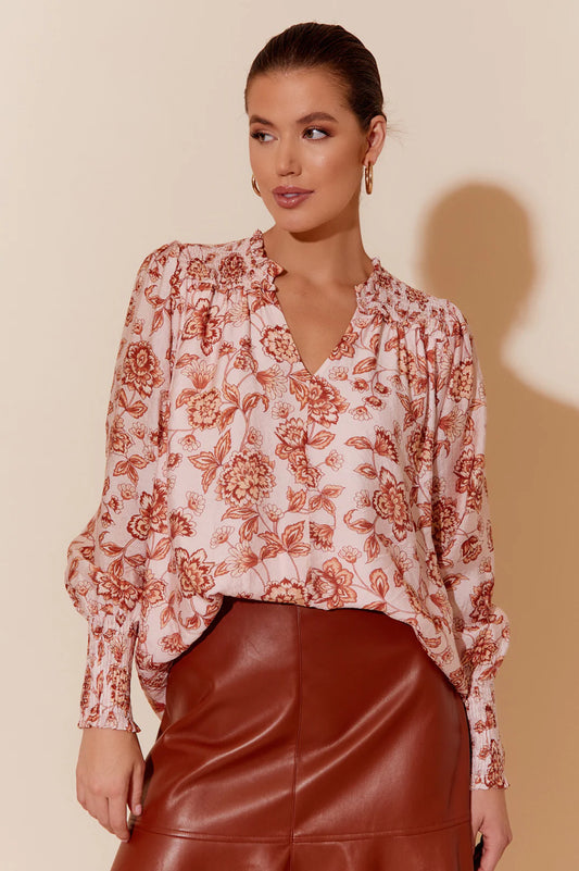 Carly Print Top