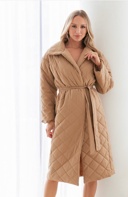 Ebby & I | Quilted Coat