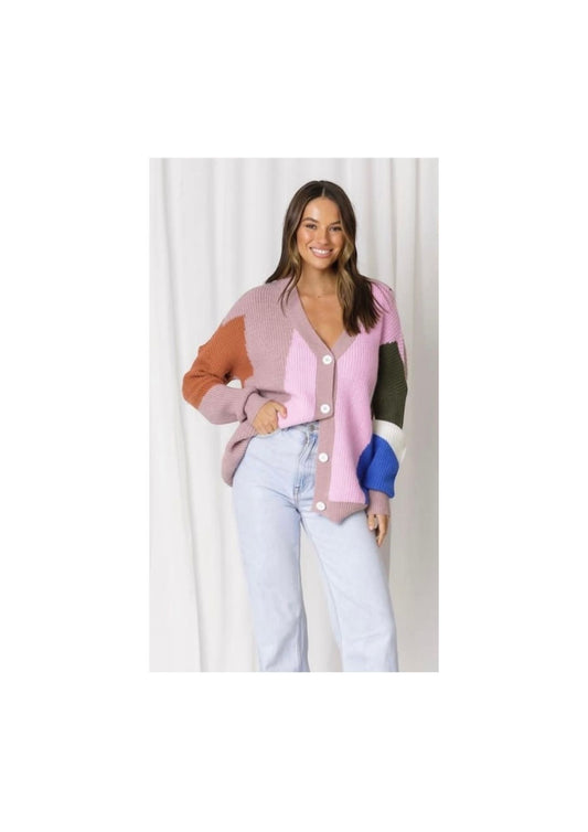 Love Lily | Pink Multi Knit