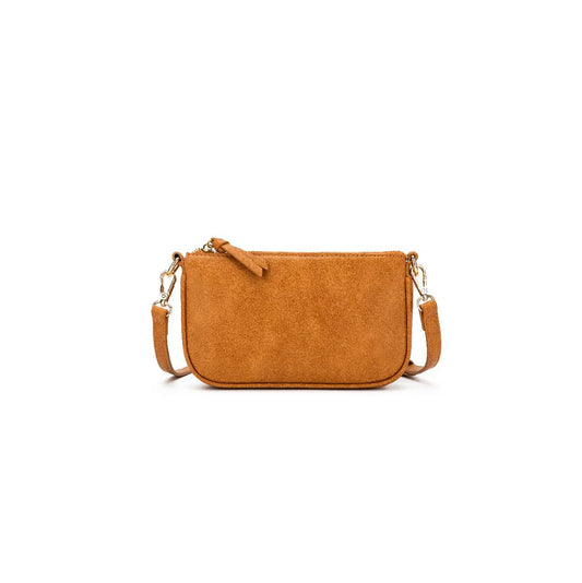 Sabie 2 piece Crossbody Bag | Tan/Leopard