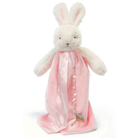 Bye Bye Buddy Pink Bunny 'Blossom' Blanket