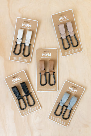 Duo Pram Hook Clip Set | Assorted Colours