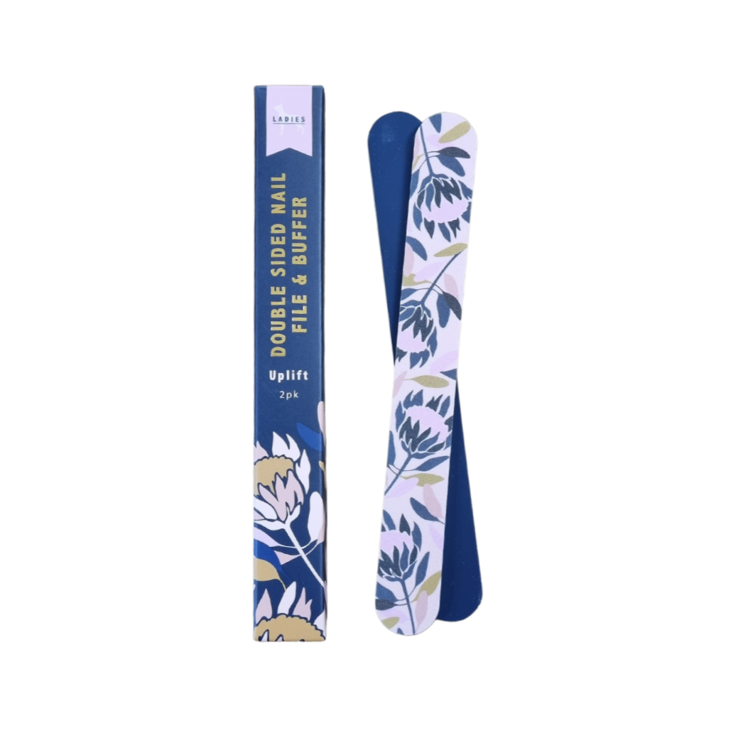 Ladies Double Sided Nail File & Buffer