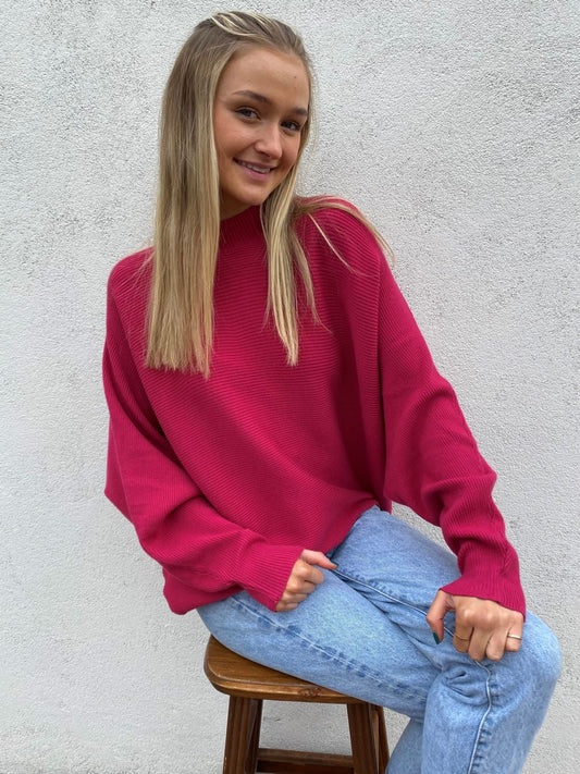 Sunny Girl | Milano Knit Jumper in Pink