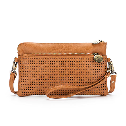 Nina Clutch/Crossbody Bag | Tan