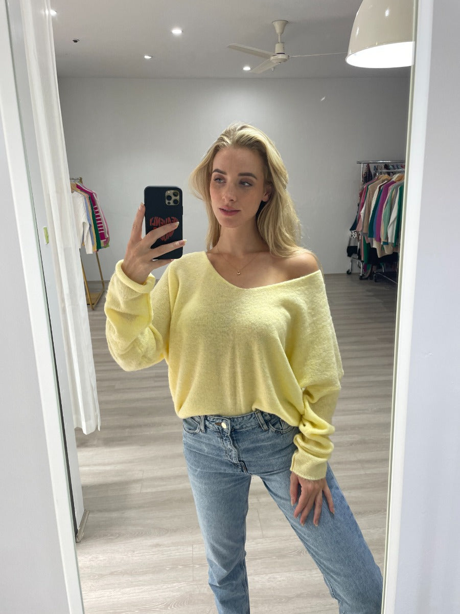Ella Sweater | Yellow