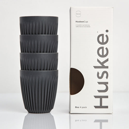 Huskee Cup Black | Set 4 8oz