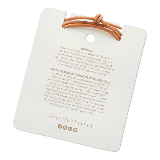 Palas Protection Gem Wrap | Rose Quartz/Love