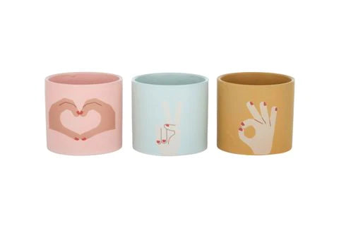 Modality Pot 3 Assorted | Love | Peace | Perfection