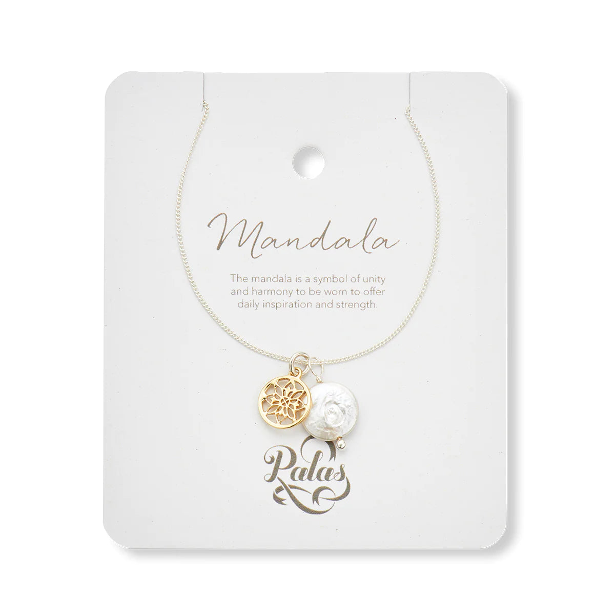 Pearl Amulet Necklace |  Mandala