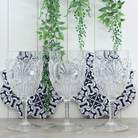 Flemington Acrylic Wine Glass | Clear